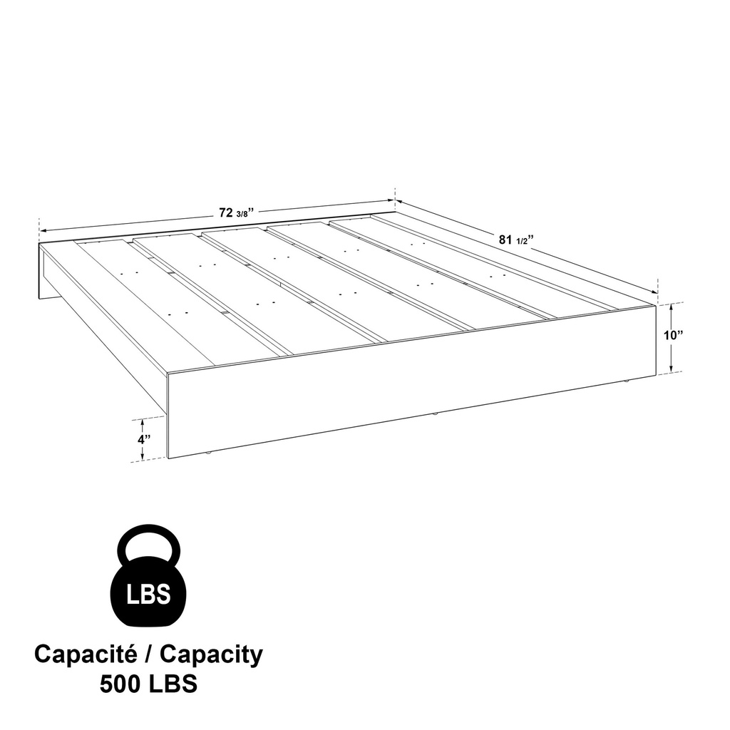 Base de lit ZEN OMEGA