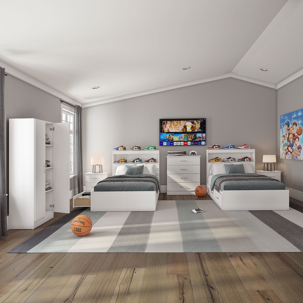 Tête de lit bibliothèque BILLABONG