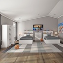 Tête de lit bibliothèque BILLABONG