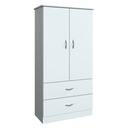 Armoire 2 portes - 2 tiroirs  BILLABONG