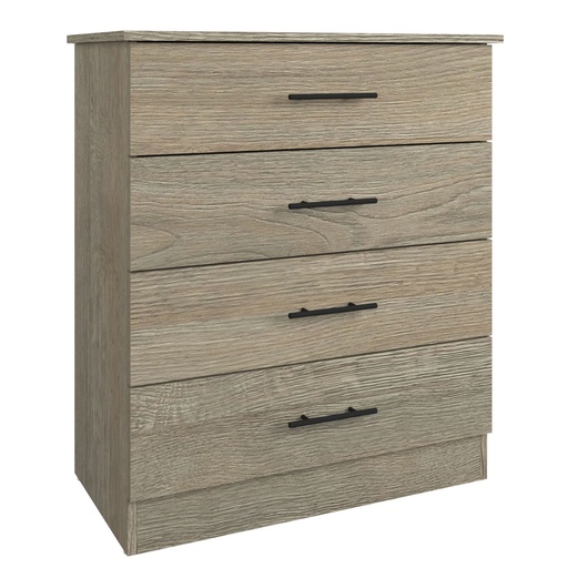 [18447.14] Commode 4 tiroirs SPECIAL EDITION (Chêne grille)